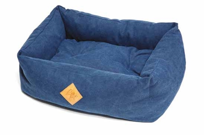Picture of ELBA BLUE CANVAS Dog Bed